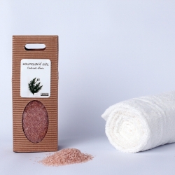 Koupelová sůl: Cedrové dřevo (dárková krabička)