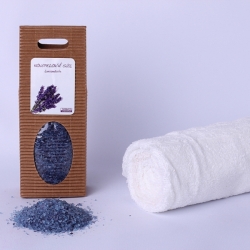 Koupelová sůl: Levandule (dárková krabička)
