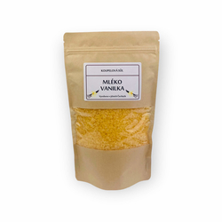 Koupelová sůl: Mléko - vanilka 1000g(1kg)