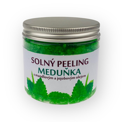 Solný peeling s meduňkou citronovou