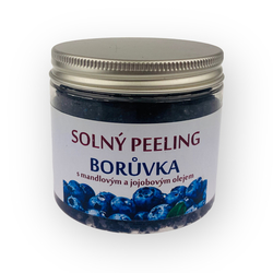 Borůvkový solný peeling