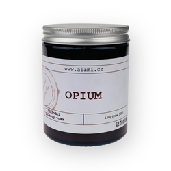 ALAMI Vonná svíčka ve skle, Opium