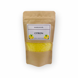 Koupelová sůl: Citron 500g