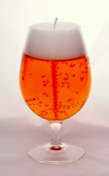 Svíčka PIVO na stopce 300ml