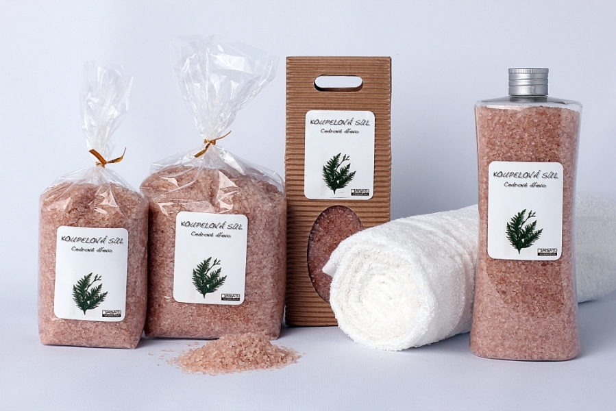 Koupelová sůl: Cedrové dřevo 5kg