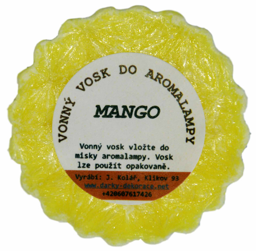 Vonný vosk do aromalampy Mango