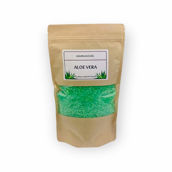 Koupelová sůl: Aloe vera 1000g(1kg)