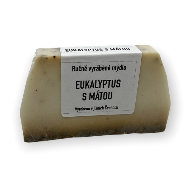 Přírodní mýdlo s eukalyptem a mátou 100g